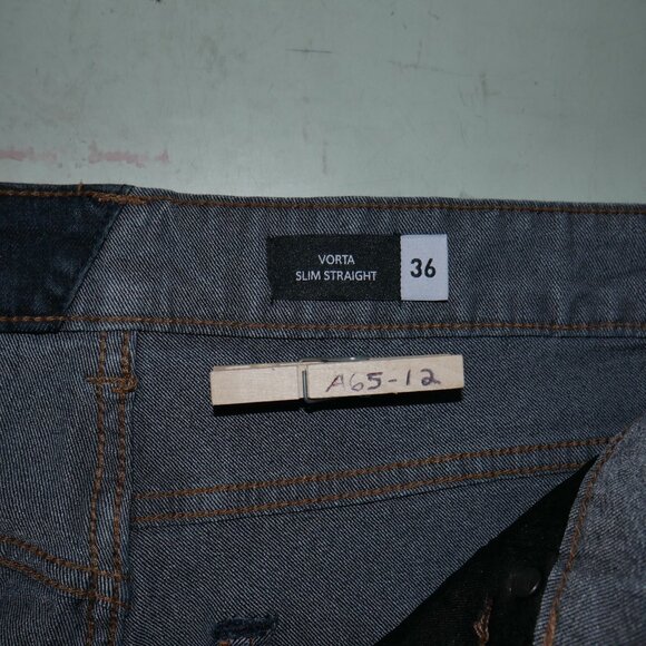 Volcom Vorta Slim Straight Men's Jeans Men's Size 36x32 Stretch Denim Skater - Picture 10 of 12